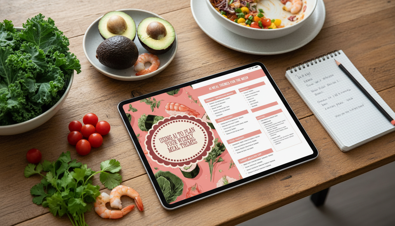 AI Meal Themes for Weeknights: Plan Faster, Waste Less