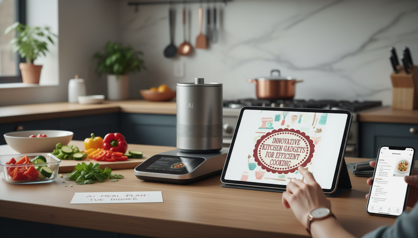 Smart Kitchen Gadgets & AI Meal Prep for Faster Cooking